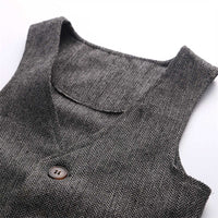 Load image into Gallery viewer, 3 Pieces Set Baby Kid Boys Letters Dinosaur Print Tops Striped Vests Waistcoats And Pants Wholesale 211109439
