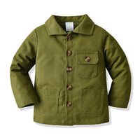 Load image into Gallery viewer, Baby Kid Boys Solid Color Jackets Outwears Wholesale 211109445
