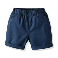 Load image into Gallery viewer, 2 Pieces Set Baby Kid Boys Birthday Party Checked Bow Shirts And Solid Color Rompers Wholesale 21110946
