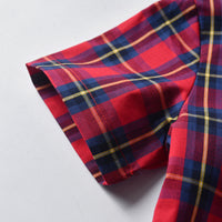 Load image into Gallery viewer, 2 Pieces Set Baby Kid Boys Birthday Party Checked Bow Shirts And Solid Color Rompers Wholesale 21110946
