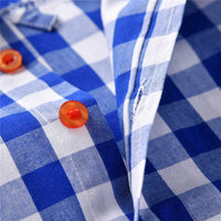 Load image into Gallery viewer, 2 Pieces Set Baby Kid Boys Birthday Party Checked Bow Shirts And Solid Color Jumpsuits Wholesale 211109471
