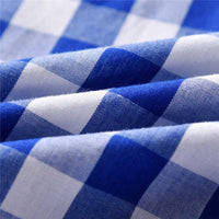 Load image into Gallery viewer, 2 Pieces Set Baby Kid Boys Birthday Party Checked Bow Shirts And Solid Color Jumpsuits Wholesale 211109471
