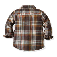 Load image into Gallery viewer, Baby Kid Boys Checked Bow Birthday Party Shirts Wholesale 211109480
