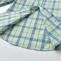 Load image into Gallery viewer, 2 Pieces Set Baby Kid Boys Birthday Party Checked Bow Shirts And Striped Jumpsuits Wholesale 211109482
