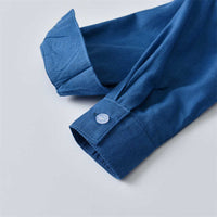 Load image into Gallery viewer, 2 Pieces Set Baby Kid Boys Dressy Birthday Party Solid Color Striped Bow Shirts And Ripped Jeans Wholesale 211109506
