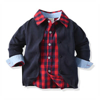 Load image into Gallery viewer, 3 Pieces Set Baby Kid Boys Dressy Birthday Party Checked Bow Shirts And Solid Color Cardigan And Pants Wholesale 211109517
