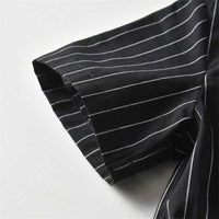 Load image into Gallery viewer, 2 Pieces Set Baby Kid Boys Dressy Birthday Party Striped Bow Shirts And Solid Color Jeans Wholesale 211109543
