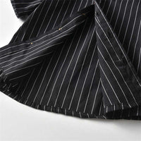 Load image into Gallery viewer, 2 Pieces Set Baby Kid Boys Dressy Birthday Party Striped Bow Shirts And Solid Color Pants Wholesale 211109545
