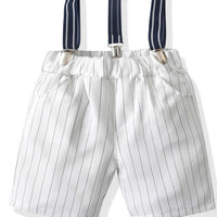 Load image into Gallery viewer, Baby Kid Boys Striped Rompers Wholesale 211109552
