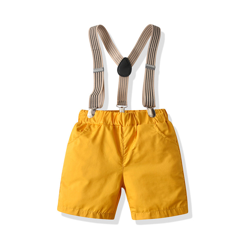 Baby Kid Boys Solid Color Rompers Wholesale 211109553