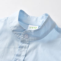 Load image into Gallery viewer, 2 Pieces Set Baby Kid Boys Solid Color Bow Shirts And Shorts Wholesale 211109556
