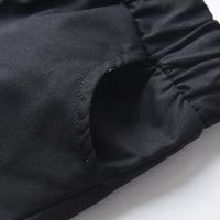 Load image into Gallery viewer, 2 Pieces Set Baby Kid Boys Solid Color Bow Shirts And Shorts Wholesale 211109559
