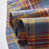 Load image into Gallery viewer, 2 Pieces Set Baby Kid Boys Checked Bow Shirts And Solid Color Shorts Wholesale 211109564
