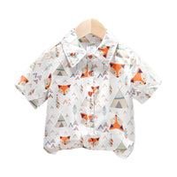 Load image into Gallery viewer, Baby Kid Boys Animals Print Shirts Wholesale 211109565
