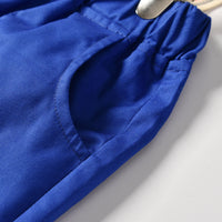 Load image into Gallery viewer, 2 Pieces Set Baby Kid Boys Solid Color Bow Shirts And Shorts Wholesale 211109574
