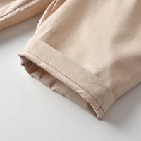 Load image into Gallery viewer, 2 Pieces Set Baby Kid Boys Solid Color Bow Shirts And Shorts Wholesale 211109576
