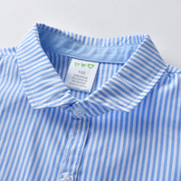 Load image into Gallery viewer, 2 Pieces Set Baby Kid Boys Striped Bow Rompers Solid Color Shorts Wholesale 211109592
