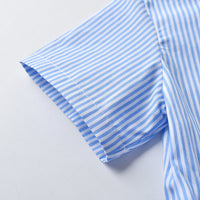 Load image into Gallery viewer, 2 Pieces Set Baby Kid Boys Striped Bow Rompers Solid Color Shorts Wholesale 211109592
