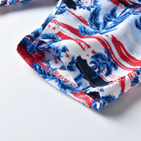 Load image into Gallery viewer, 2 Pieces Set Baby Kid Boys Plant Print Shirts And Graphic Shorts Wholesale 211109612
