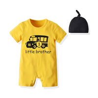Load image into Gallery viewer, Baby Unisex Letters Car Print Rompers Wholesale 211109621
