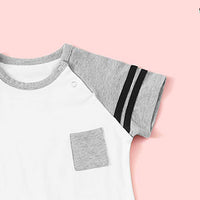Load image into Gallery viewer, Baby Unisex Letters Color-blocking Jumpsuits Wholesale 211109624
