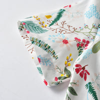 Load image into Gallery viewer, 2 Pieces Set Baby Kid Boys Dressy Flower Plant Bow Print Shirts And Shorts Suits Wholesale 211109627
