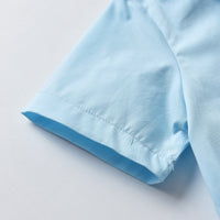 Load image into Gallery viewer, 2 Pieces Set Baby Kid Boys Dressy Bow Shirts And Solid Color Shorts Suits Wholesale 211109635
