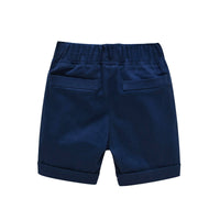 Load image into Gallery viewer, 2 Pieces Set Baby Kid Boys Dressy Bow Shirts And Solid Color Shorts Suits Wholesale 211109635
