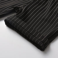 Load image into Gallery viewer, 3 Pieces Set Baby Kid Boys Dressy Bow Vests Waistcoats Shirts And Striped Shorts Suits Wholesale 211109647
