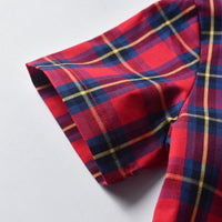 Load image into Gallery viewer, 2 Pieces Set Baby Kid Boys Dressy Birthday Party Checked Bow Shirts And Solid Color Shorts Wholesale 211109650
