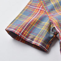 Load image into Gallery viewer, 2 Pieces Set Baby Kid Boys Dressy Birthday Party Checked Bow Shirts And Solid Color Shorts Wholesale 211109651
