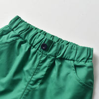 Load image into Gallery viewer, 2 Pieces Set Baby Kid Boys Dressy Birthday Party Checked Bow Shirts And Solid Color Shorts Wholesale 211109651
