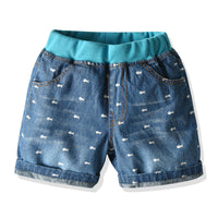 Load image into Gallery viewer, Baby Kid Boys Print Shorts Jeans Wholesale 211109653
