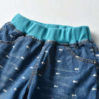Load image into Gallery viewer, Baby Kid Boys Print Shorts Jeans Wholesale 211109653
