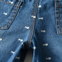 Load image into Gallery viewer, Baby Kid Boys Print Shorts Jeans Wholesale 211109653
