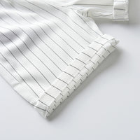 Load image into Gallery viewer, 2 Pieces Set Baby Kid Boys Dressy Birthday Party Animals Bow Print Shirts And Striped Shorts Wholesale 211109664
