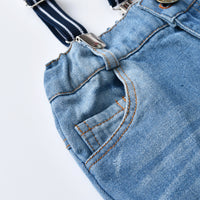 Load image into Gallery viewer, 2 Pieces Set Baby Kid Boys Dressy Birthday Party Solid Color Bow Polo Shirts And Jeans Wholesale 211109670
