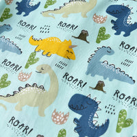 Load image into Gallery viewer, 2 Pieces Set Baby Kid Boys Dressy Birthday Party Letters Dinosaur Bow Print Shirts And Solid Color Jeans Wholesale 211109682
