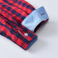 Load image into Gallery viewer, 3 Pieces Set Baby Kid Boys Dressy Birthday Party Checked Bow Shirts And Solid Color Cardigan And Jumpsuits Wholesale 211109686
