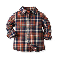 Load image into Gallery viewer, 2 Pieces Set Baby Kid Boys Birthday Party Checked Bow Shirts And Solid Color Jumpsuits Wholesale 21110978
