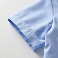 Load image into Gallery viewer, 2 Pieces Set Baby Kid Boys Birthday Party Solid Color Bow Shirts And Striped Rompers Wholesale 21110985
