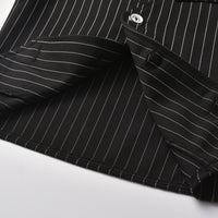 Load image into Gallery viewer, 3 Pieces Set Baby Kid Boys Dressy Striped Vests Waistcoats Solid Color Shirts And Jumpsuits Wholesale 21110990
