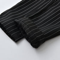 Load image into Gallery viewer, 2 Pieces Set Baby Kid Boys Dressy Solid Color Shirts And Striped Jumpsuits Wholesale 21110993
