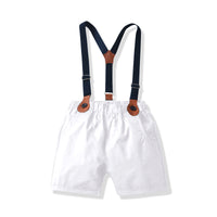 Load image into Gallery viewer, Baby Kid Boys Solid Color Striped Rompers Wholesale 21110995
