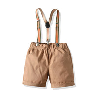 Load image into Gallery viewer, Baby Kid Boys Solid Color Striped Rompers Wholesale 21110995
