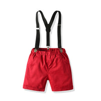 Load image into Gallery viewer, Baby Kid Boys Solid Color Striped Rompers Wholesale 21110995
