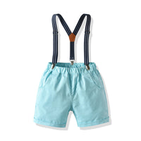 Load image into Gallery viewer, Baby Kid Boys Solid Color Striped Rompers Wholesale 21110995
