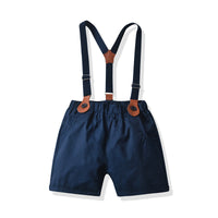 Load image into Gallery viewer, Baby Kid Boys Solid Color Striped Rompers Wholesale 21110995
