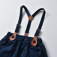 Load image into Gallery viewer, Baby Kid Boys Solid Color Striped Rompers Wholesale 21110995
