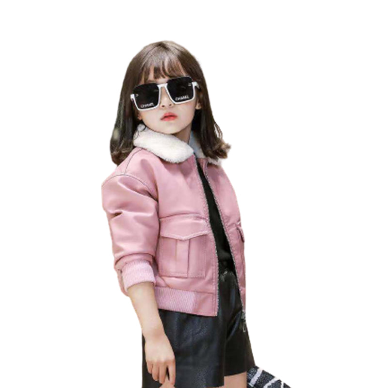 Kid Unisex Solid Color Jackets Outwears Wholesale 21111102